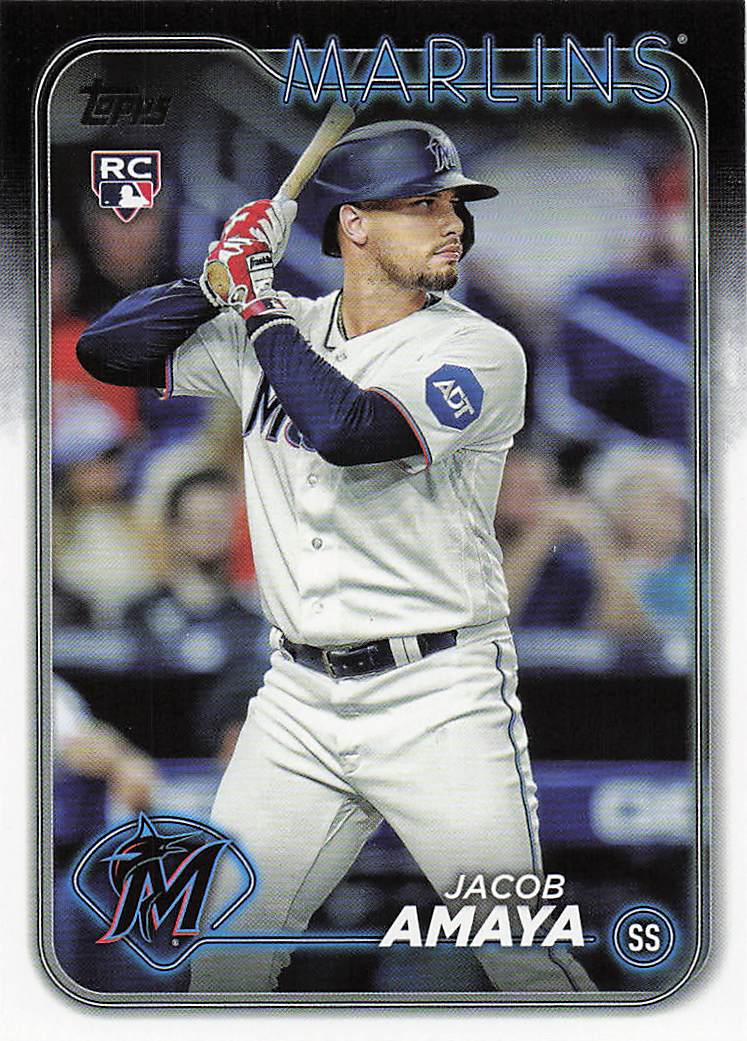 2024 Topps Baseball Jacob Amaya #144 Rookie