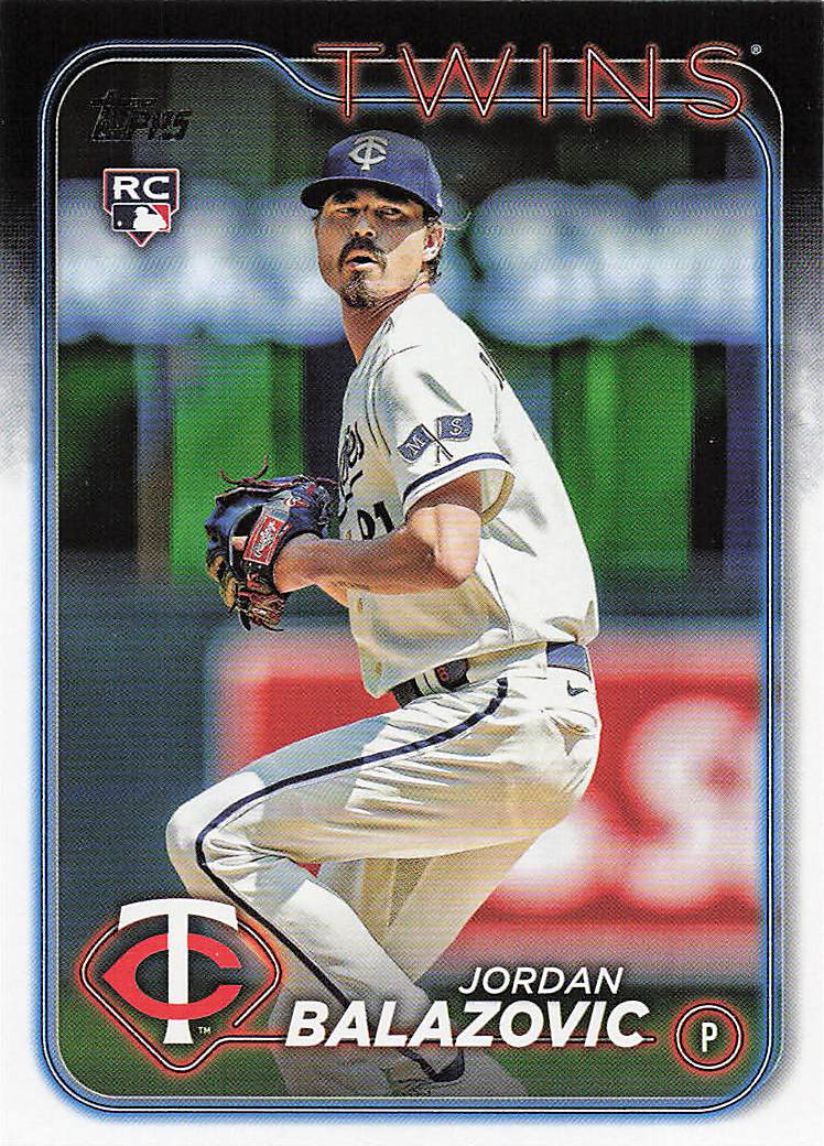 2024 Topps Baseball Jordan Balazovic #263 Rookie