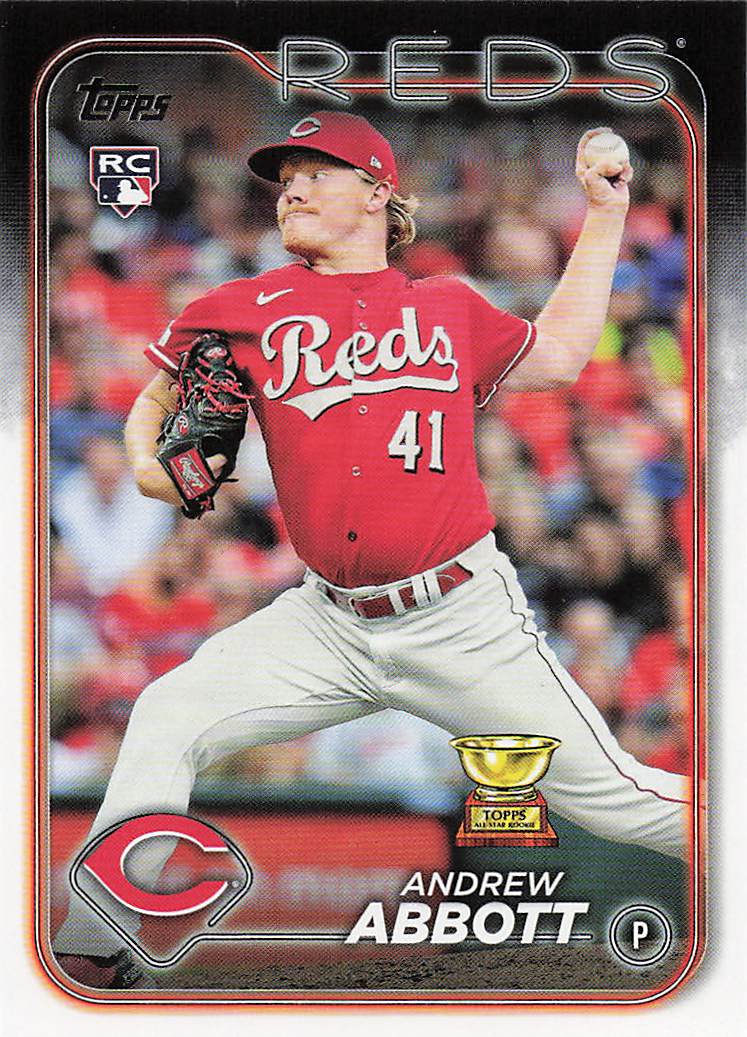 2024 Topps Baseball Andrew Abbott #214 Rookie