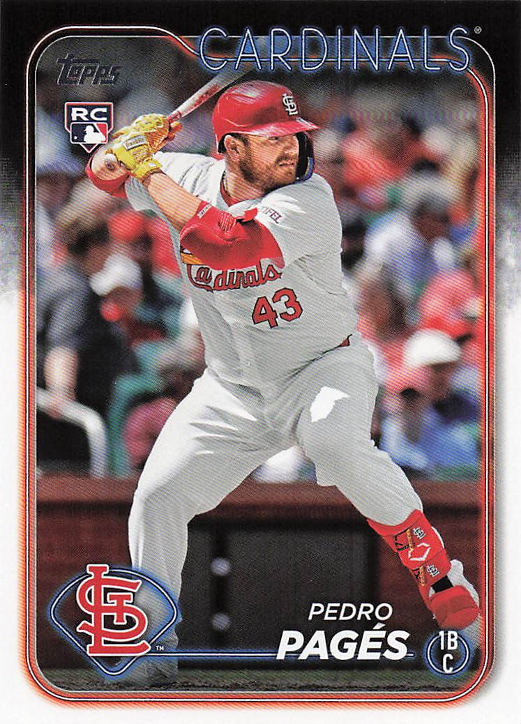 2024 Topps Update Baseball Pedro Pages #US338 Rookie