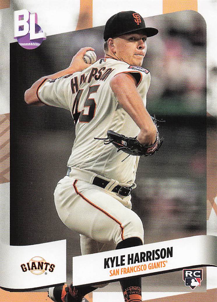2024 Topps Big League Baseball Kyle Harrison #185 Rookie