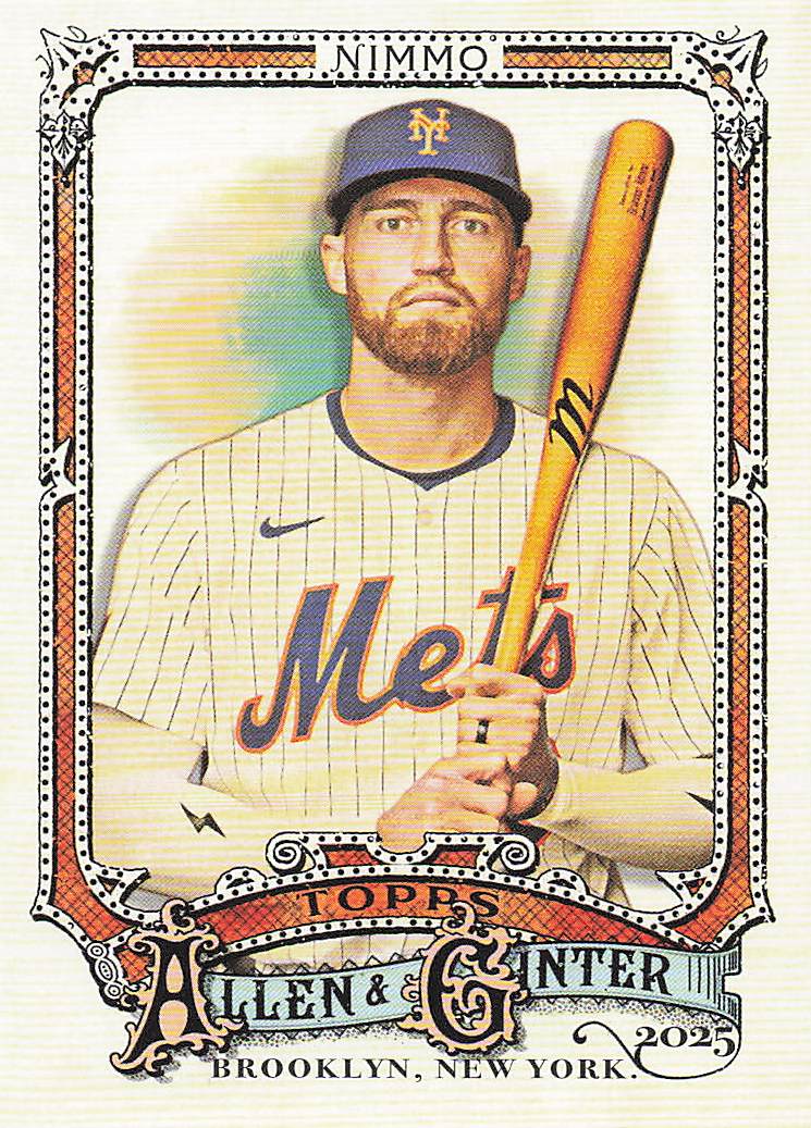 2025 Topps Allen & Ginter Baseball Brandon Nimmo #238