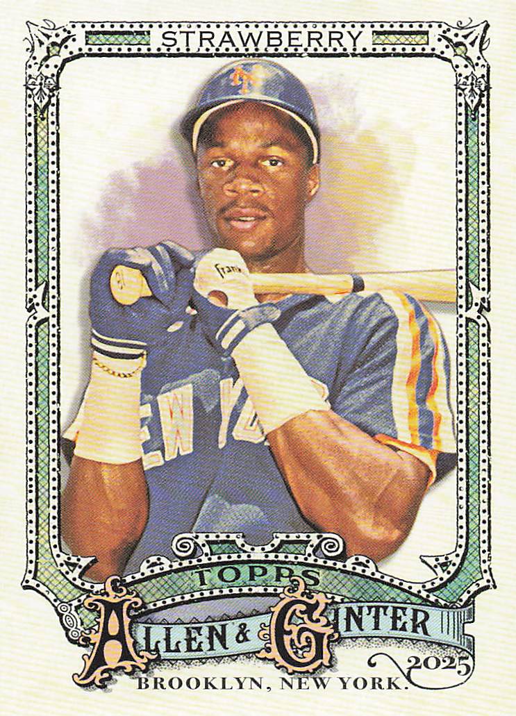 2025 Topps Allen & Ginter Baseball Darryl Strawberry #192