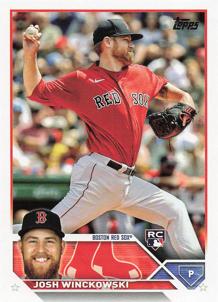 2023 Topps Baseball Josh Winckowski #76 Rookie