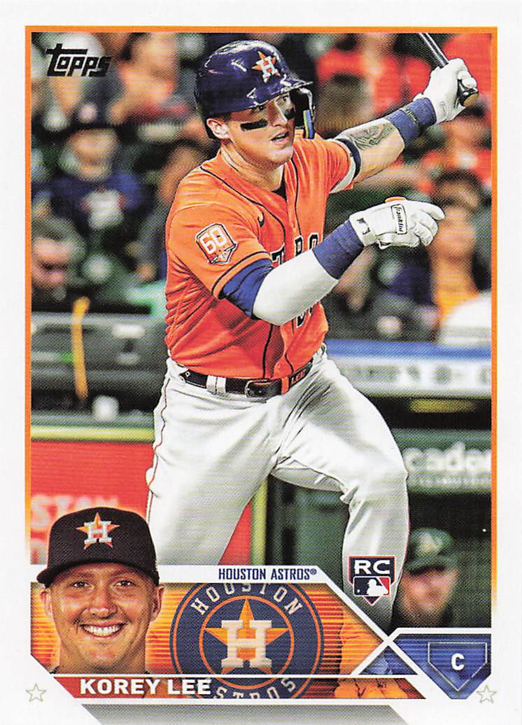 2023 Topps Baseball Korey Lee #90 Rookie