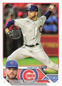 2023 Topps Baseball Brandon Hughes #97 Rookie