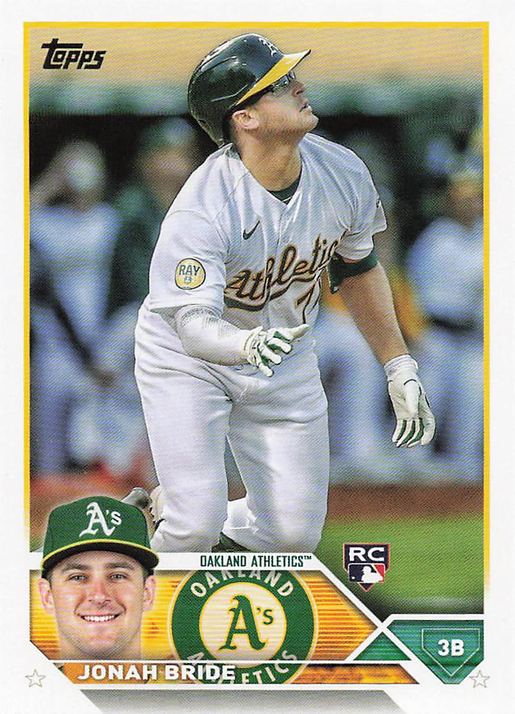 2023 Topps Baseball Jonah Bride #95 Rookie