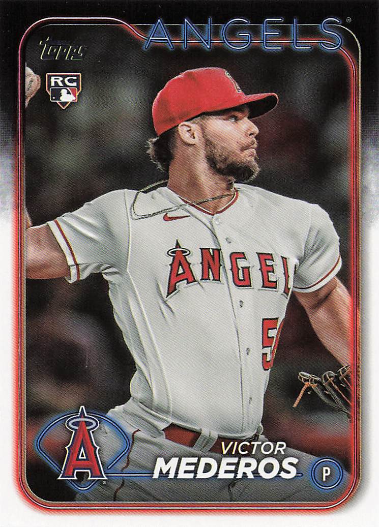 2024 Topps Baseball Victor Mederos #270 Rookie