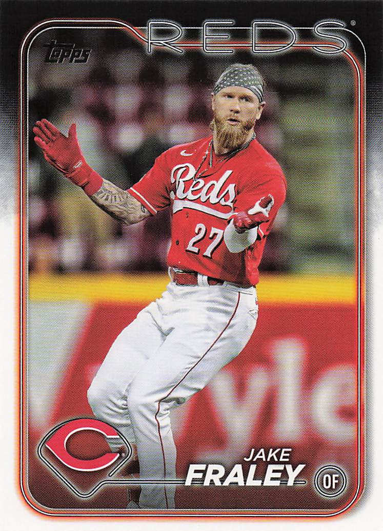2024 Topps Baseball Jake Fraley #261