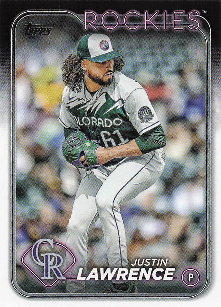2024 Topps Baseball Justin Lawrence #259