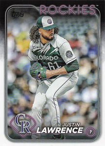 2024 Topps Baseball Justin Lawrence #259