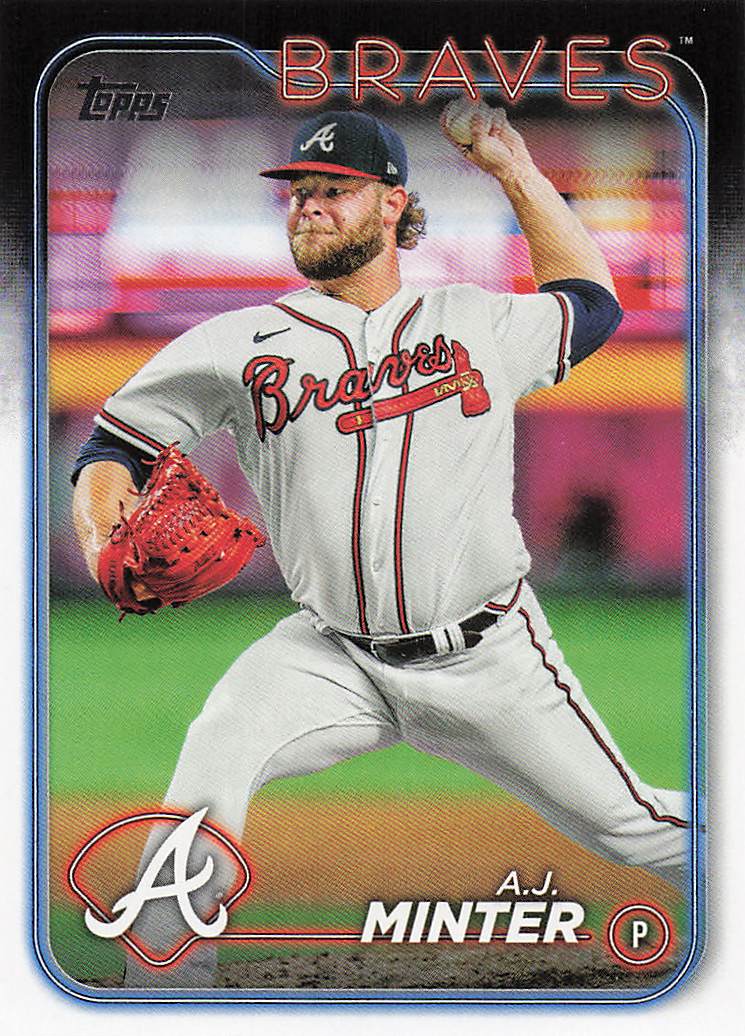 2024 Topps Baseball A.J. Minter #539