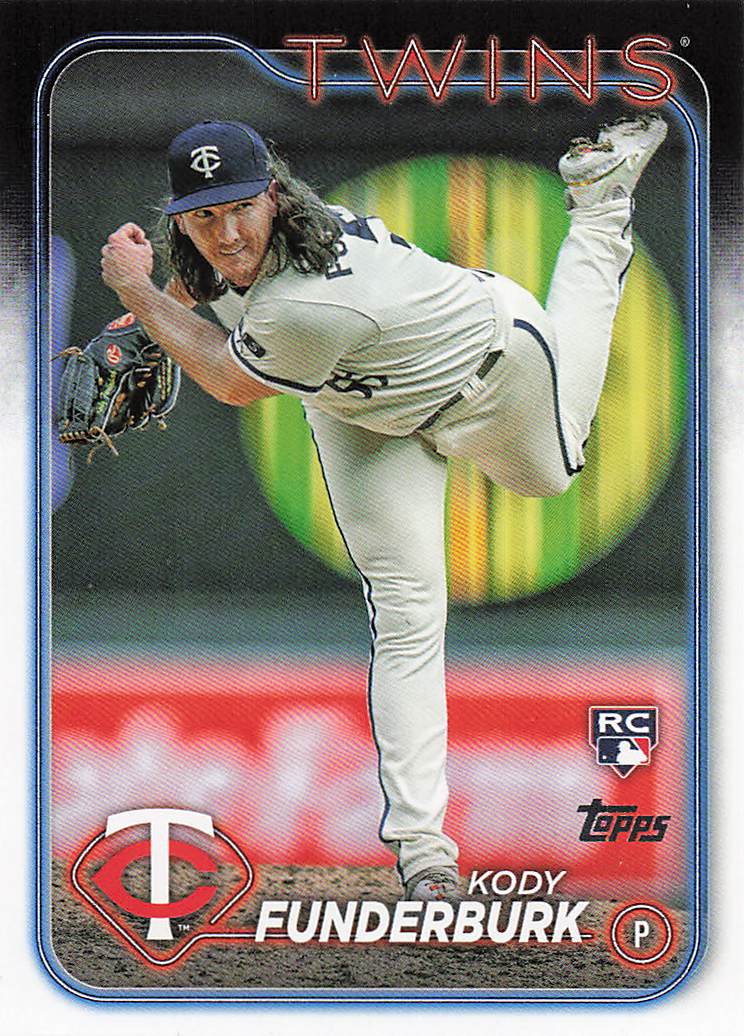 2024 Topps Baseball Kody Funderburk #538 Rookie