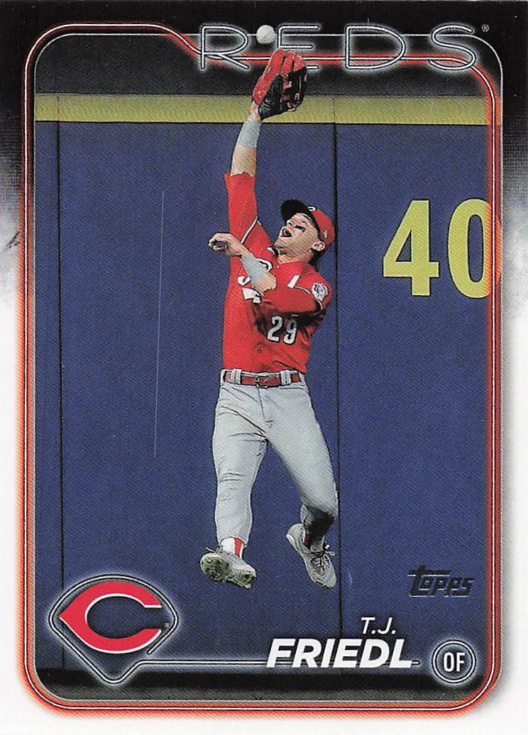 2024 Topps Baseball T.J. Friedl #534