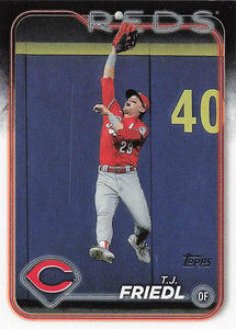 2024 Topps Baseball T.J. Friedl #534