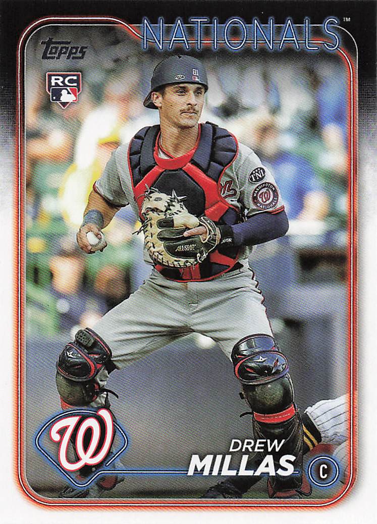 2024 Topps Baseball Drew Millas #530 Rookie