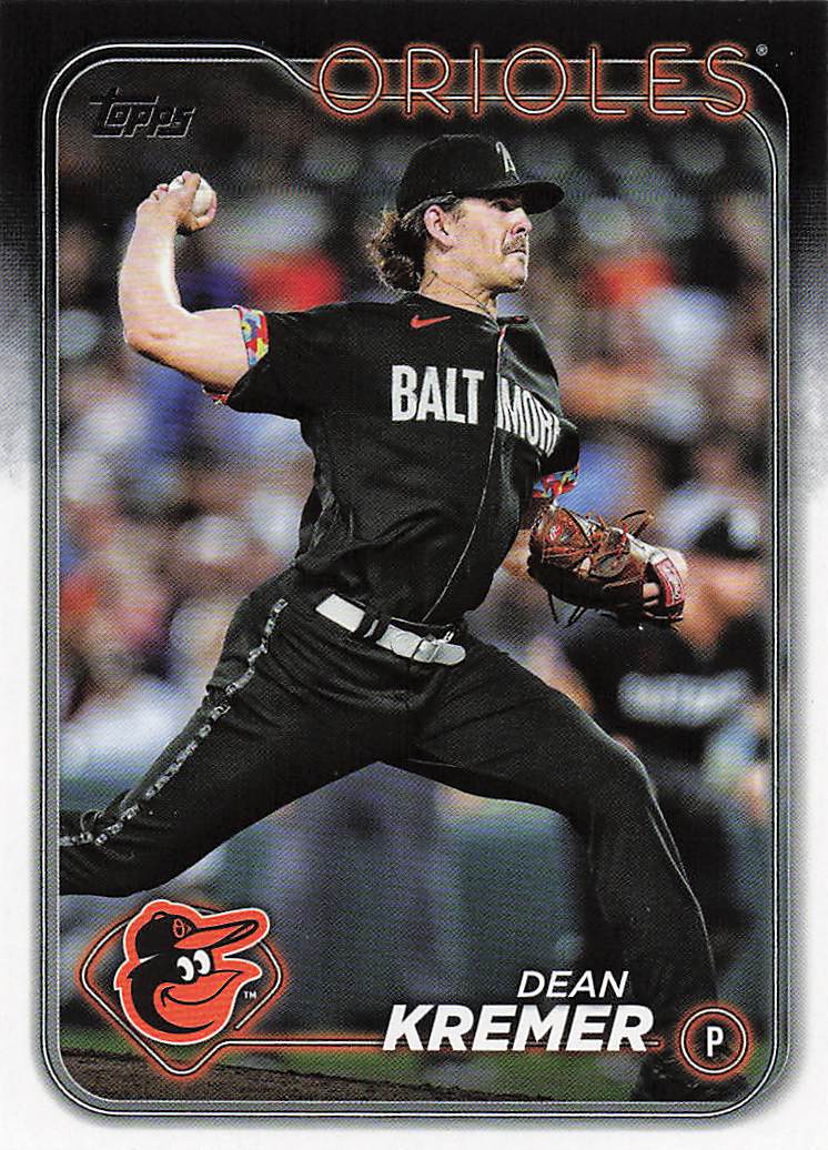 2024 Topps Baseball Dean Kremer #336