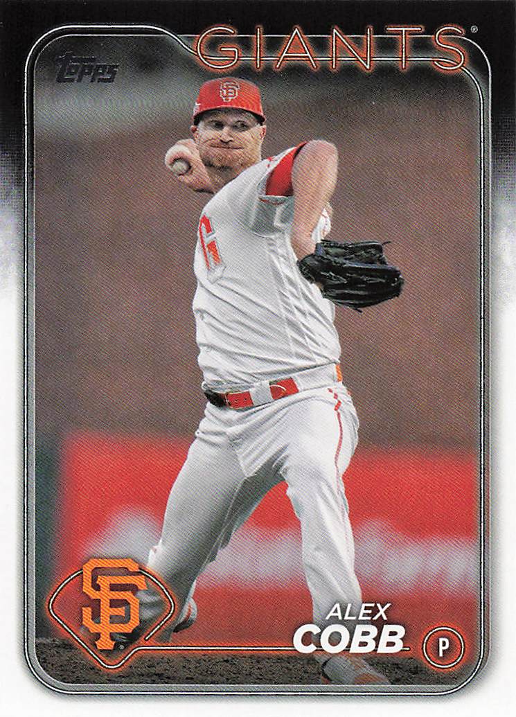 2024 Topps Baseball Alex Cobb #497