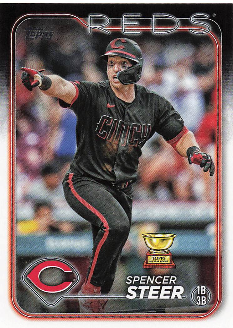 2024 Topps Baseball Spencer Steer #485