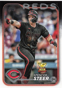 2024 Topps Baseball Spencer Steer #485