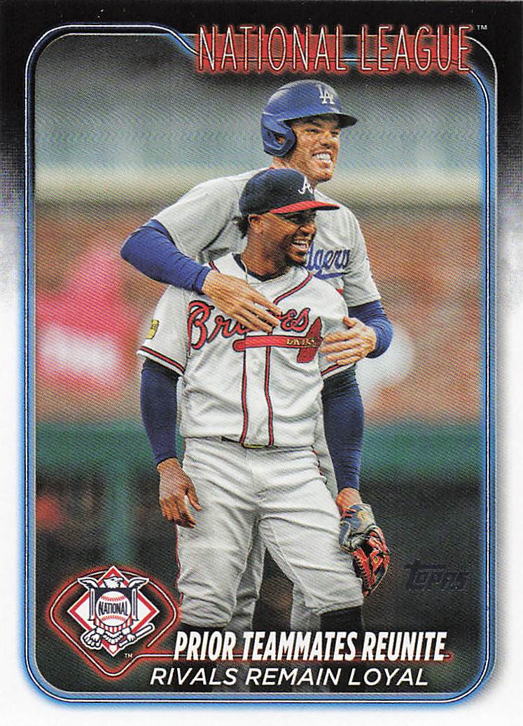 2024 Topps Baseball Freddie Freeman / Ozzie Albies #481