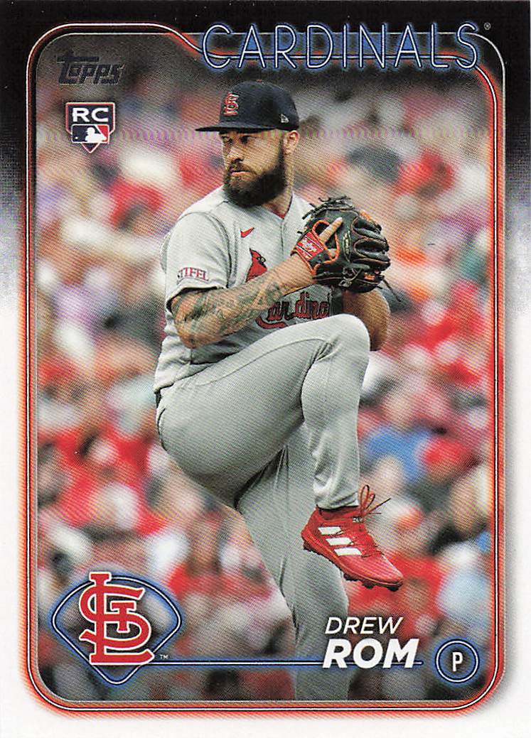 2024 Topps Baseball Drew Rom #476 Rookie
