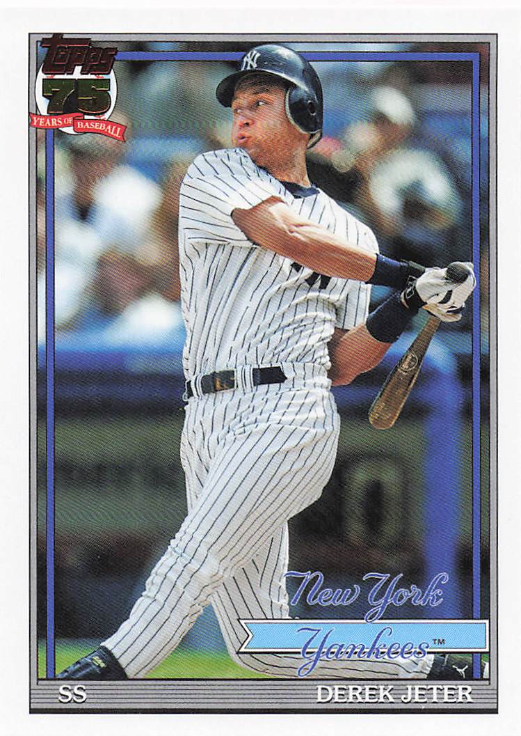 2026 Topps Baseball 1991 Topps Baseball 35th Anniversary Derek Jeter #T91-30