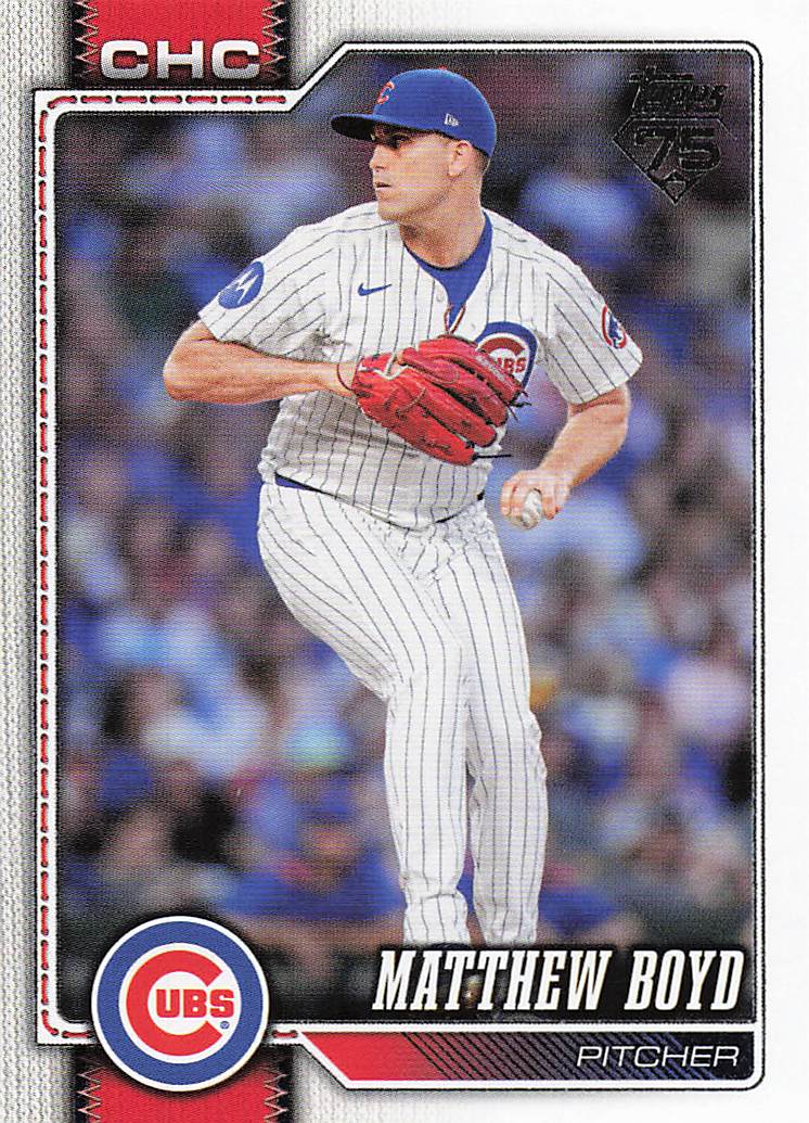 2026 Topps Baseball Matthew Boyd #51