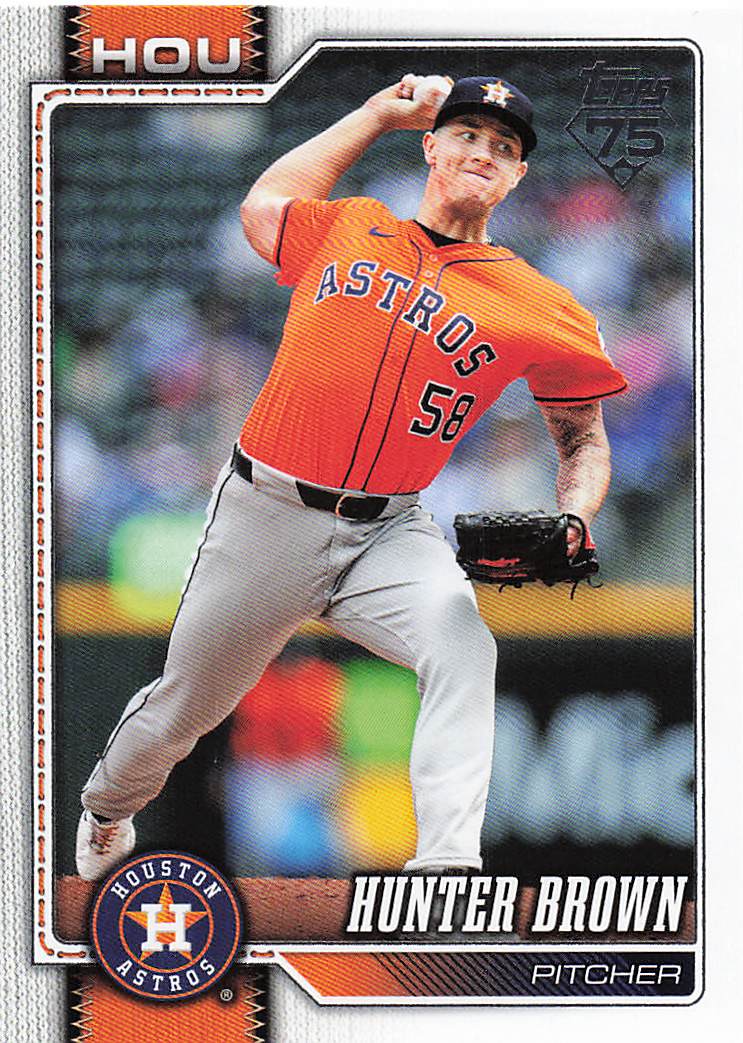 2026 Topps Baseball Hunter Brown #264