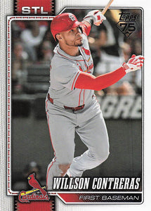 2026 Topps Baseball Willson Contreras #180
