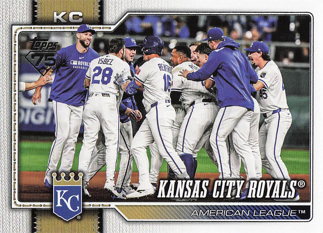 2026 Topps Baseball Kansas City Royals #34