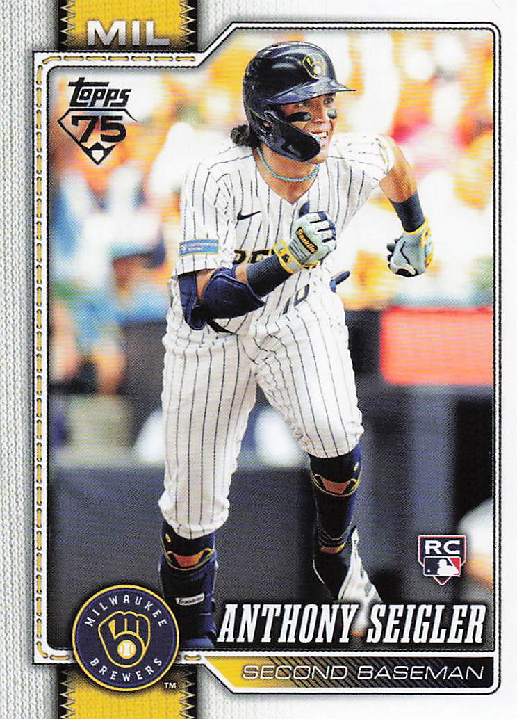 2026 Topps Baseball Anthony Seigler #286 Rookie