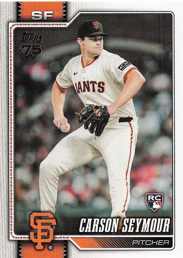 2026 Topps Baseball Carson Seymour #112 Rookie
