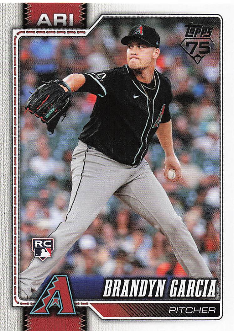 2026 Topps Baseball Brandyn Garcia #163 Rookie