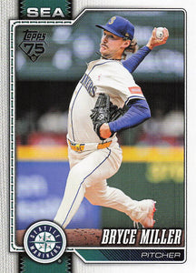 2026 Topps Baseball Bryce Miller #331