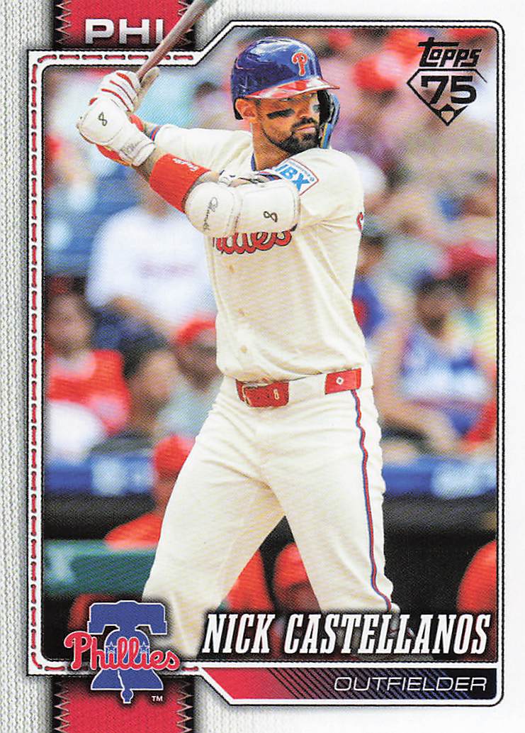 2026 Topps Baseball Nick Castellanos #17