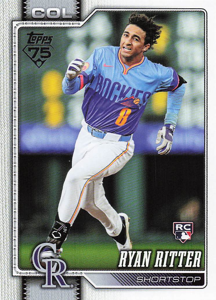 2026 Topps Baseball Ryan Ritter #18 Rookie