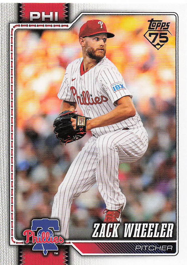2026 Topps Baseball Zack Wheeler #261