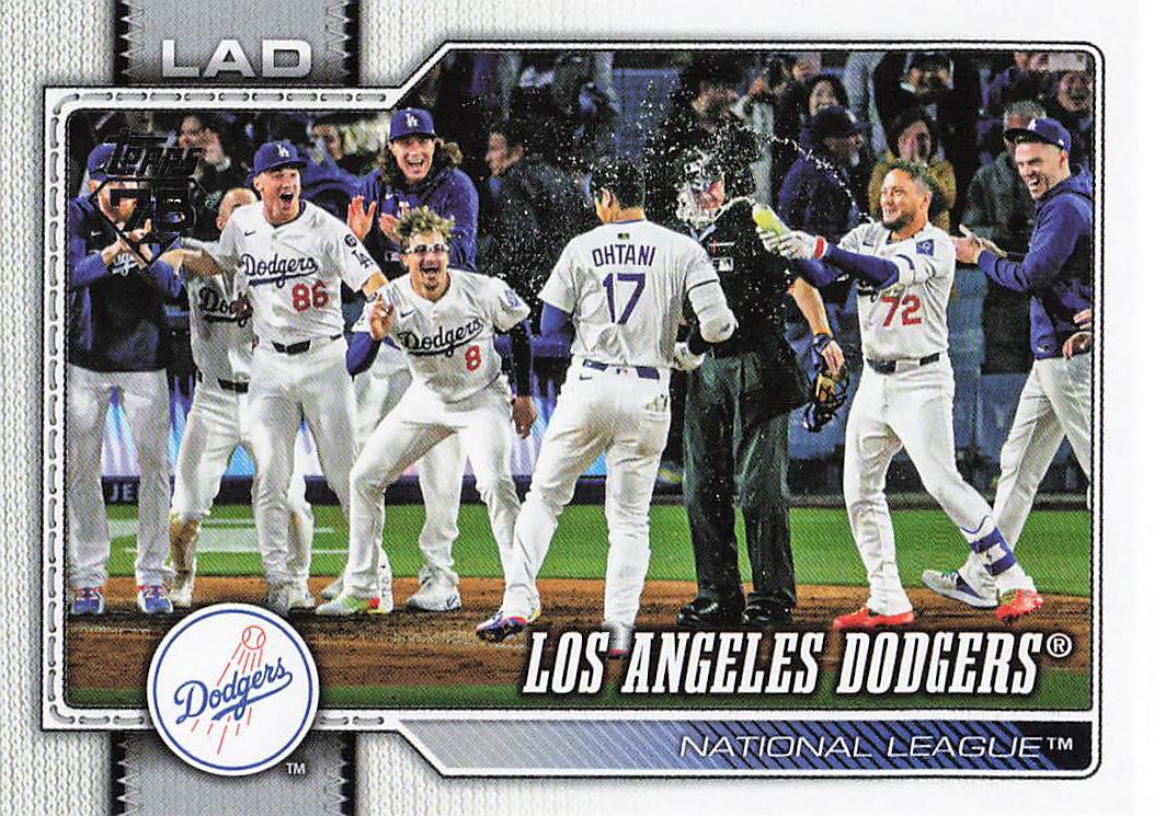 2026 Topps Baseball Los Angeles Dodgers #256