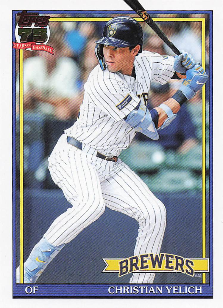 2026 Topps 1991 Topps Baseball 35th Anniversary Christian Yelich #T91-83
