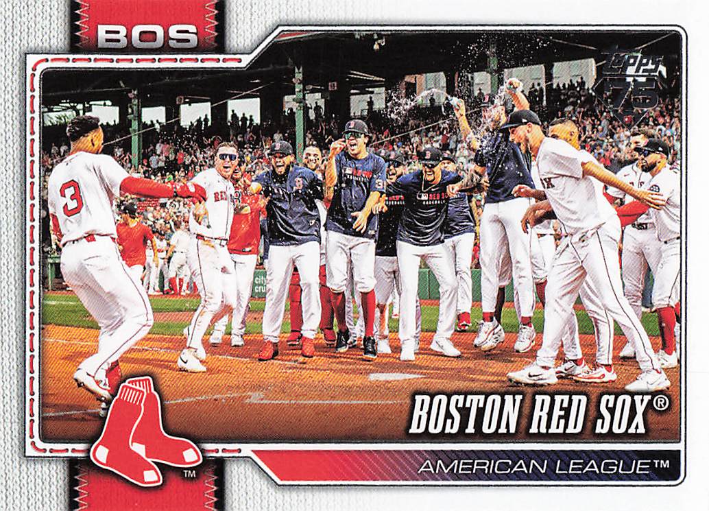 2026 Topps Baseball Boston Red Sox #198