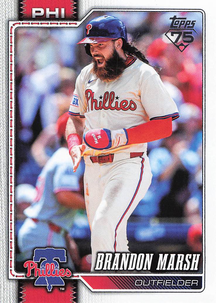 2026 Topps Baseball Brandon Marsh #335