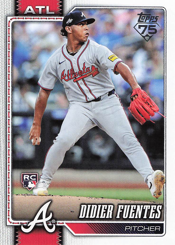 2026 Topps Baseball Didier Fuentes #243 Rookie