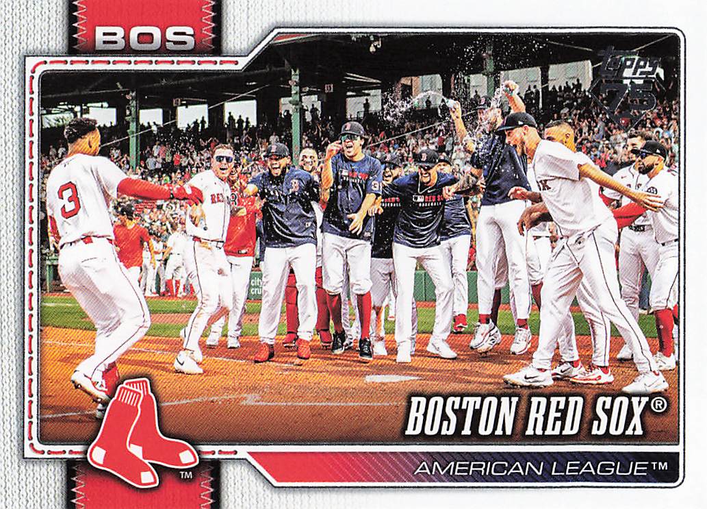 2026 Topps Baseball Boston Red Sox #198