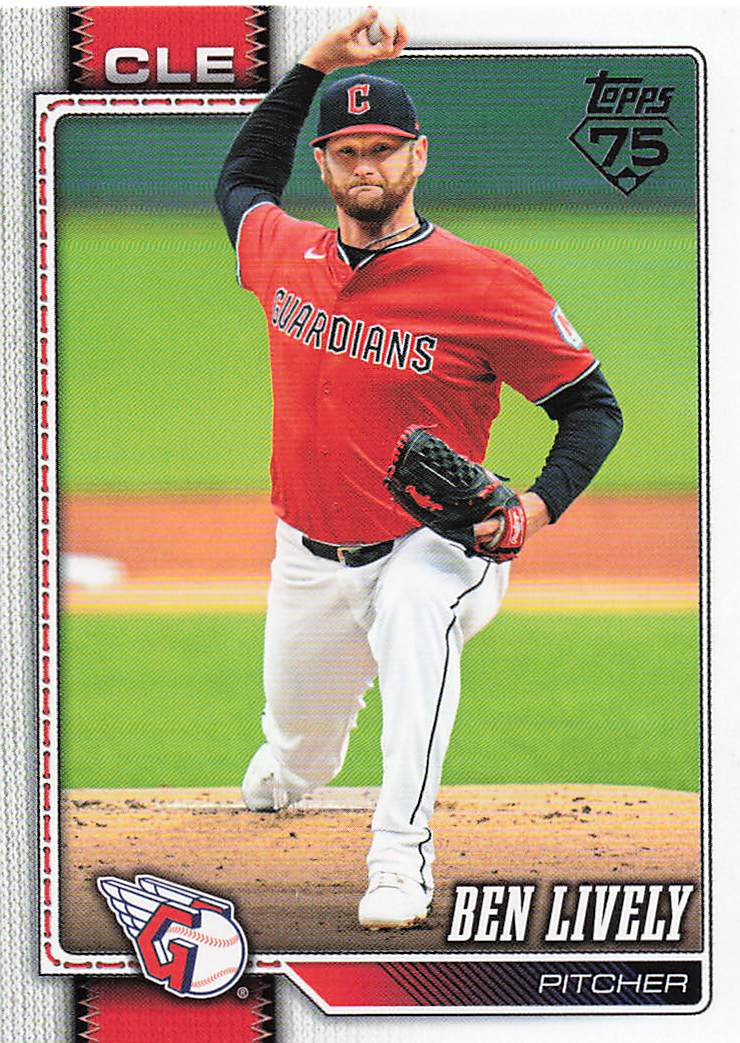 2026 Topps Baseball Ben Lively #109