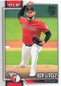 2026 Topps Baseball Ben Lively #109