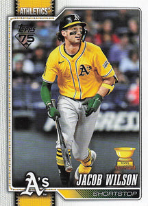 2026 Topps Baseball Jacob Wilson #240