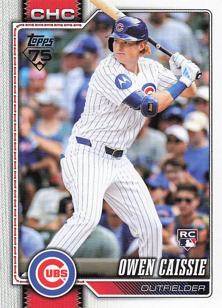 2026 Topps Baseball Owen Caissie #233 Rookie