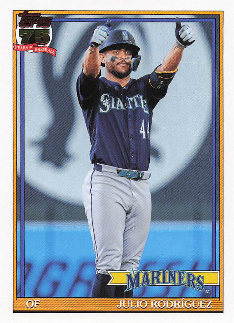 2026 Topps 1991 Topps Baseball 35th Anniversary Julio Rodríguez #T91-39