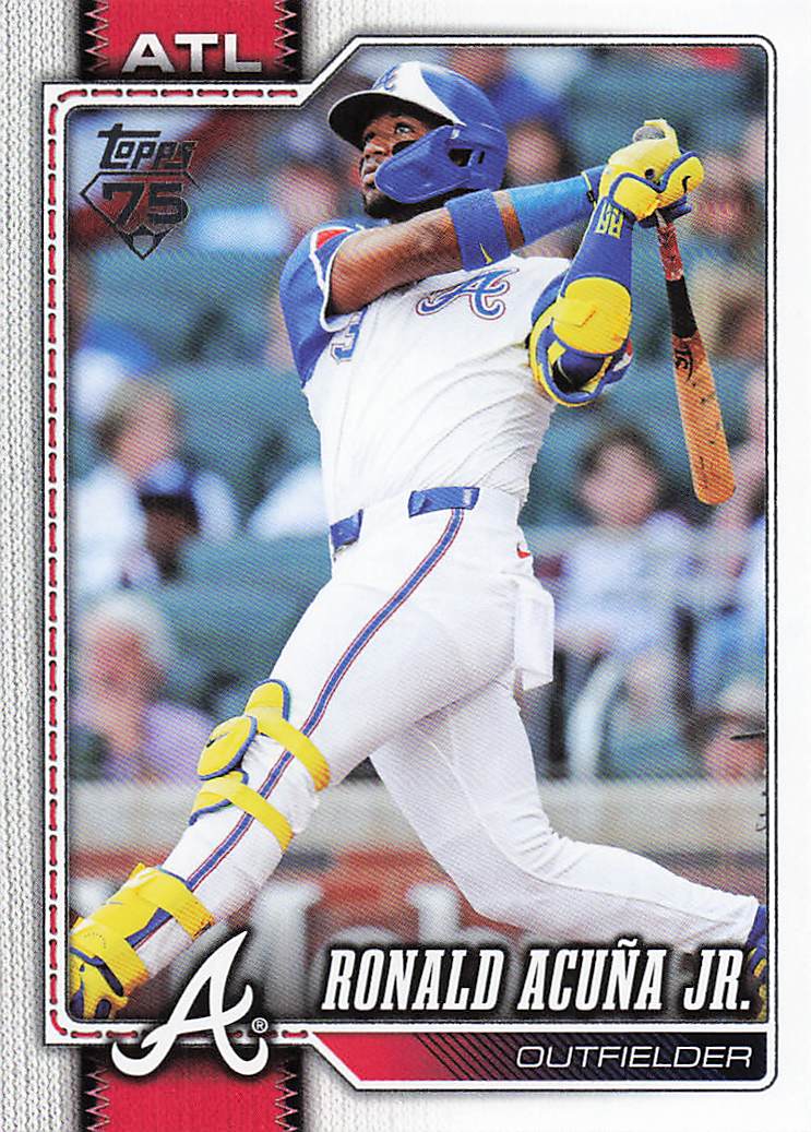 2026 Topps Baseball Ronald Acuña Jr. #50